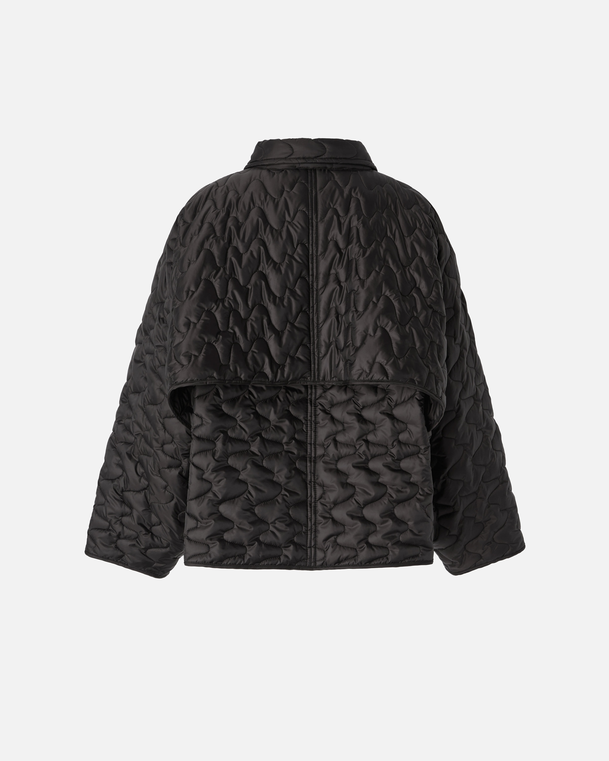 PADDED AND QUILTED JACKET WITH COLLAR - 6