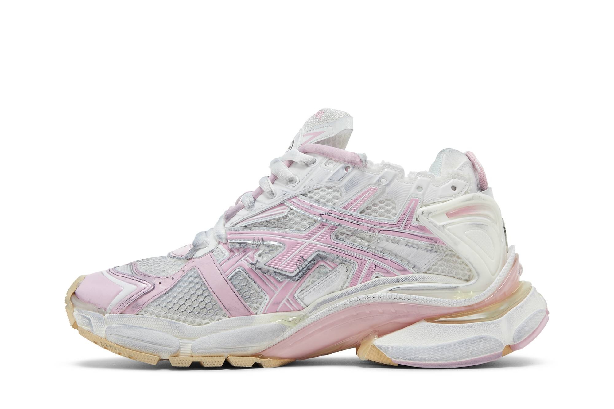 Balenciaga Wmns Runner Sneaker 'White Pink' - 3