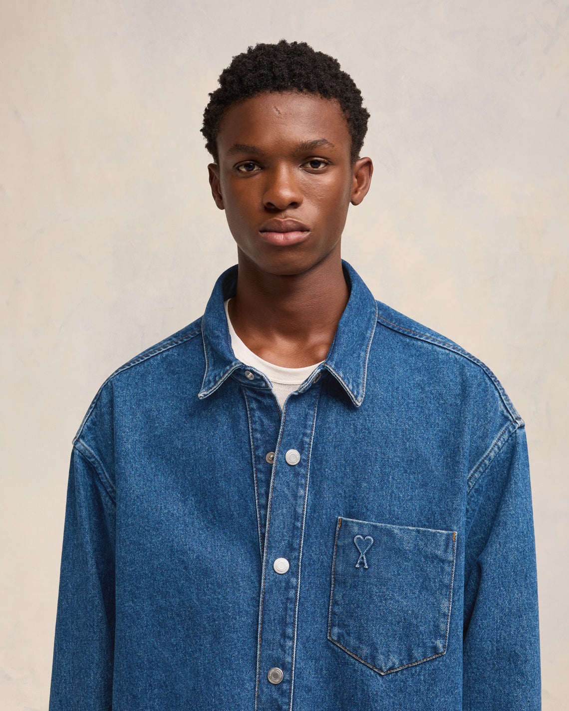 OVERSIZED AMI DE COEUR OVERSHIRT - 4