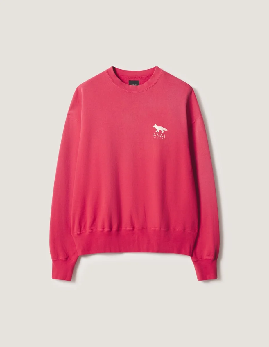 MAISON KITSUNE X KURO SUNFADE FOX SWEATSHIRT - 1