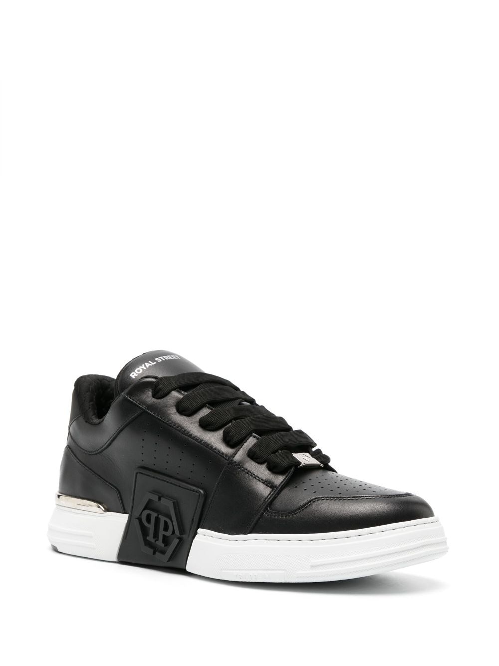 Lo-Top embossed-logo sneakers - 2