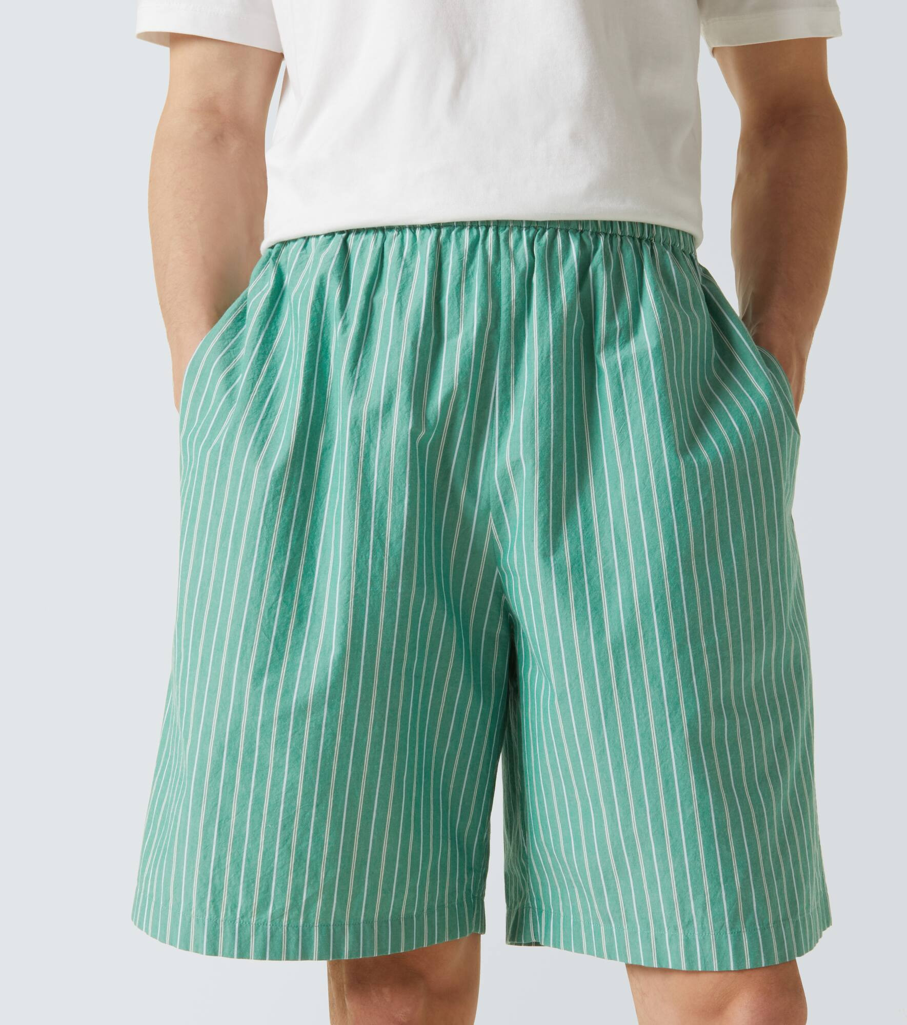 Zindel striped cotton shorts - 5