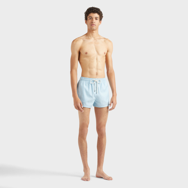Vilebrequin Men Wool Swim shorts Micro Rayures Tailoring outlook