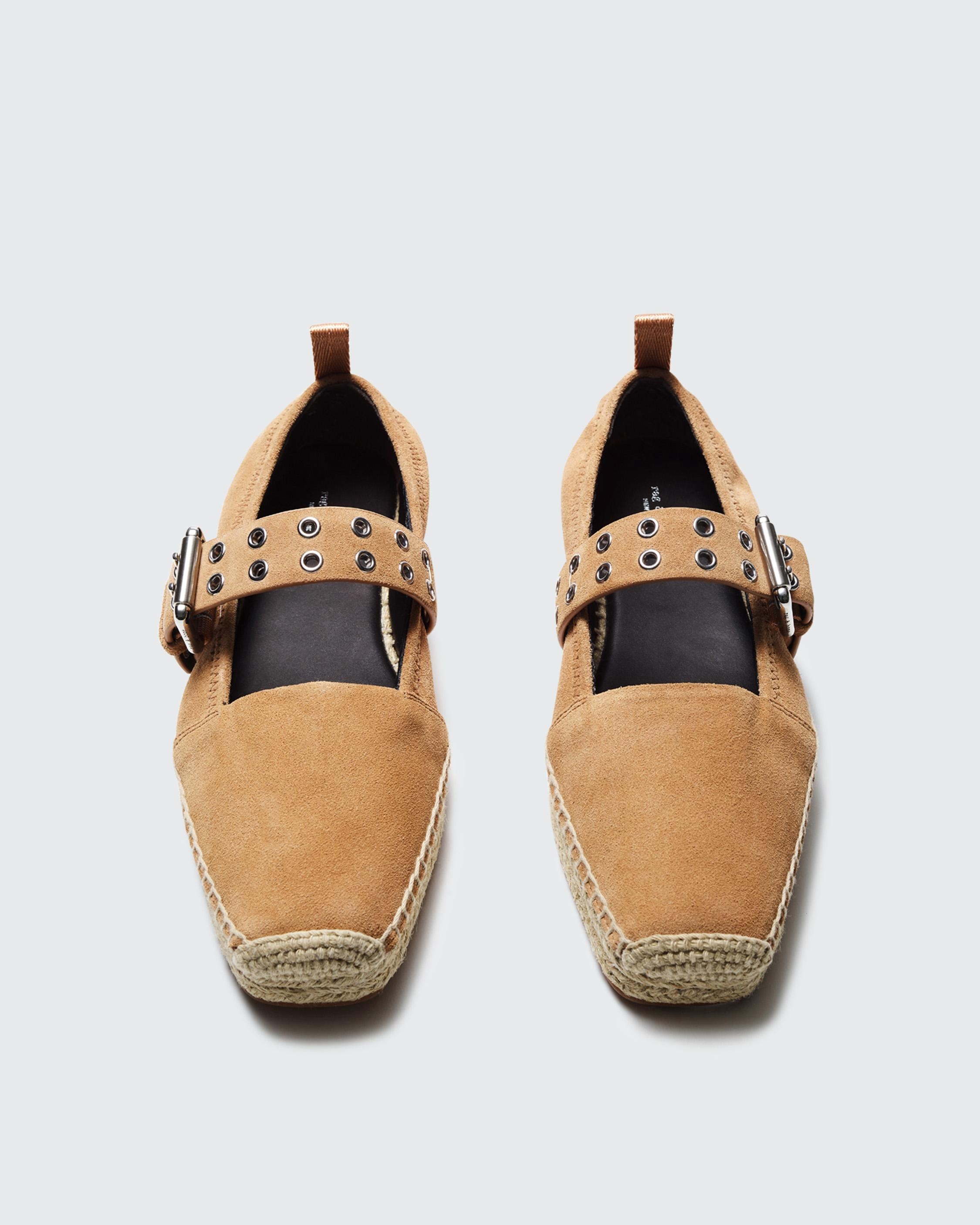 Anteros Espadrille - Suede
Buckled Flat - 4