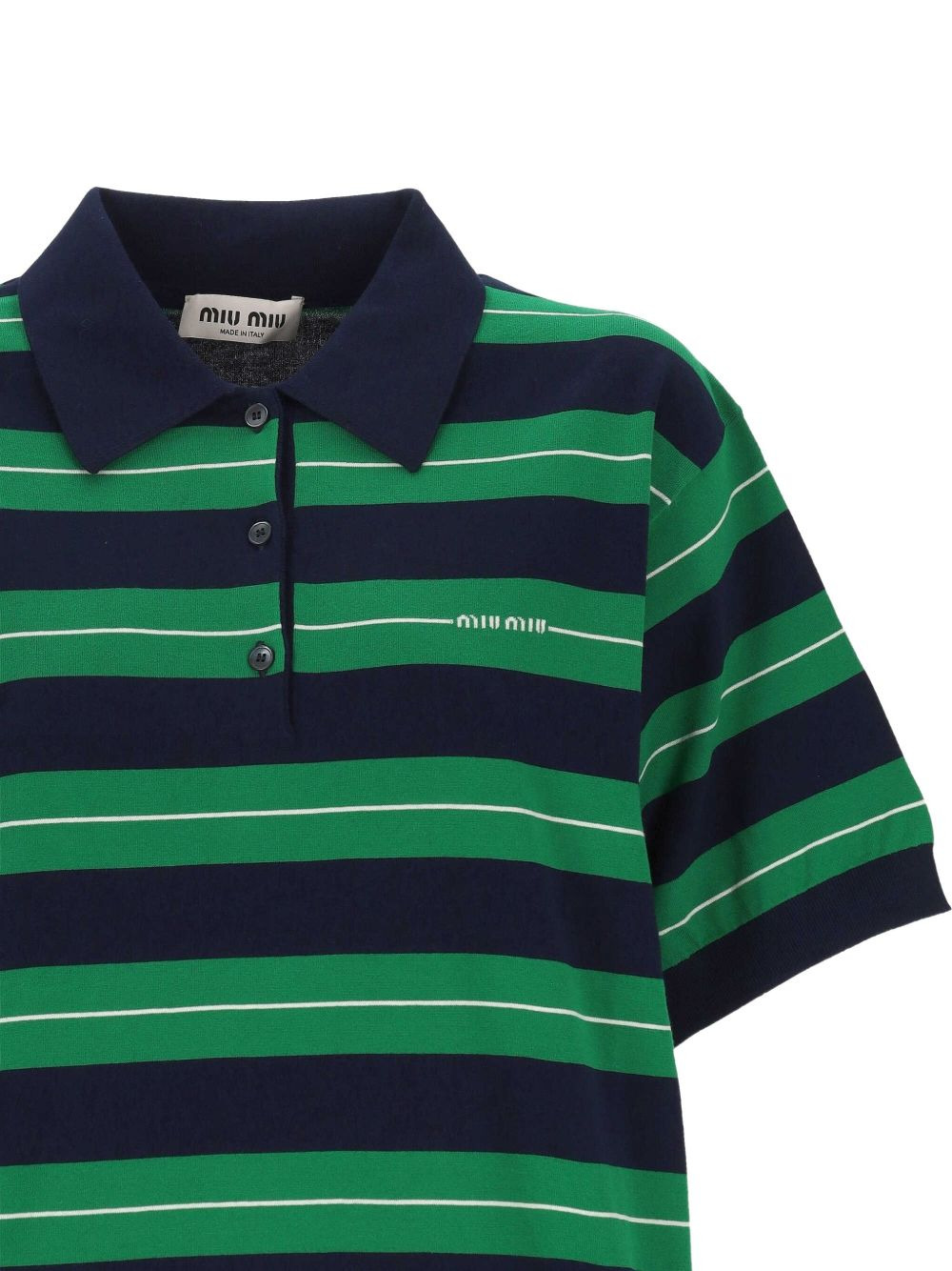 striped polo shirt - 3