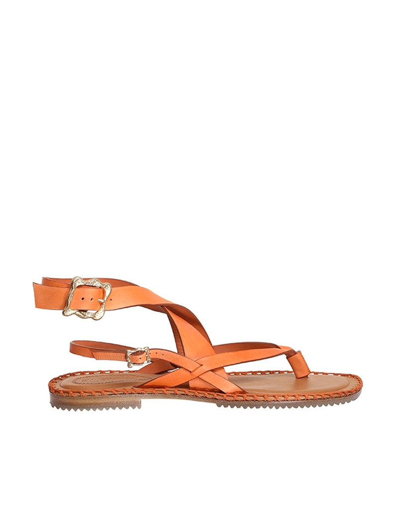 MULTI-STRAP SANDAL FLAT - 1
