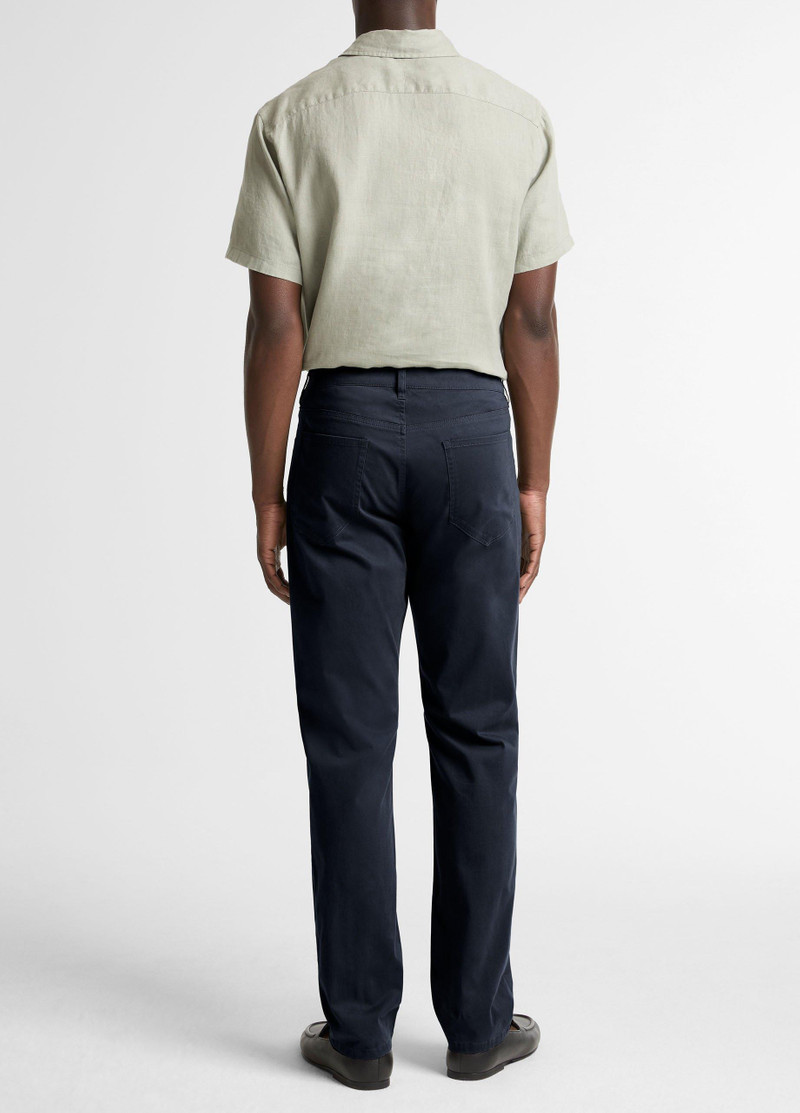 Vince Dylan Slim 5-Pocket Cotton Sateen Pant outlook