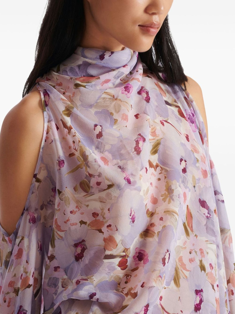 flowers-print blouse 5