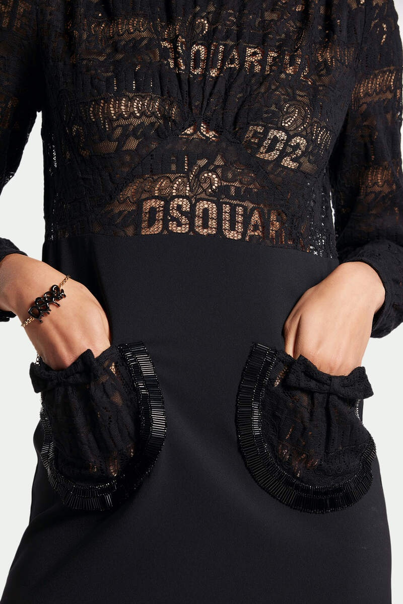 DSQUARED2 LACEY MINI DRESS 4