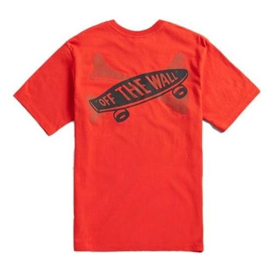 Vans Vault x WTAPS T-Shirt 'Orange' VN0A4TRDZXT1 - 2