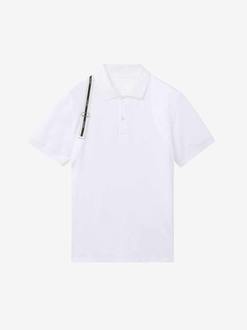 Alexander McQueen Harness Polo Shirt outlook