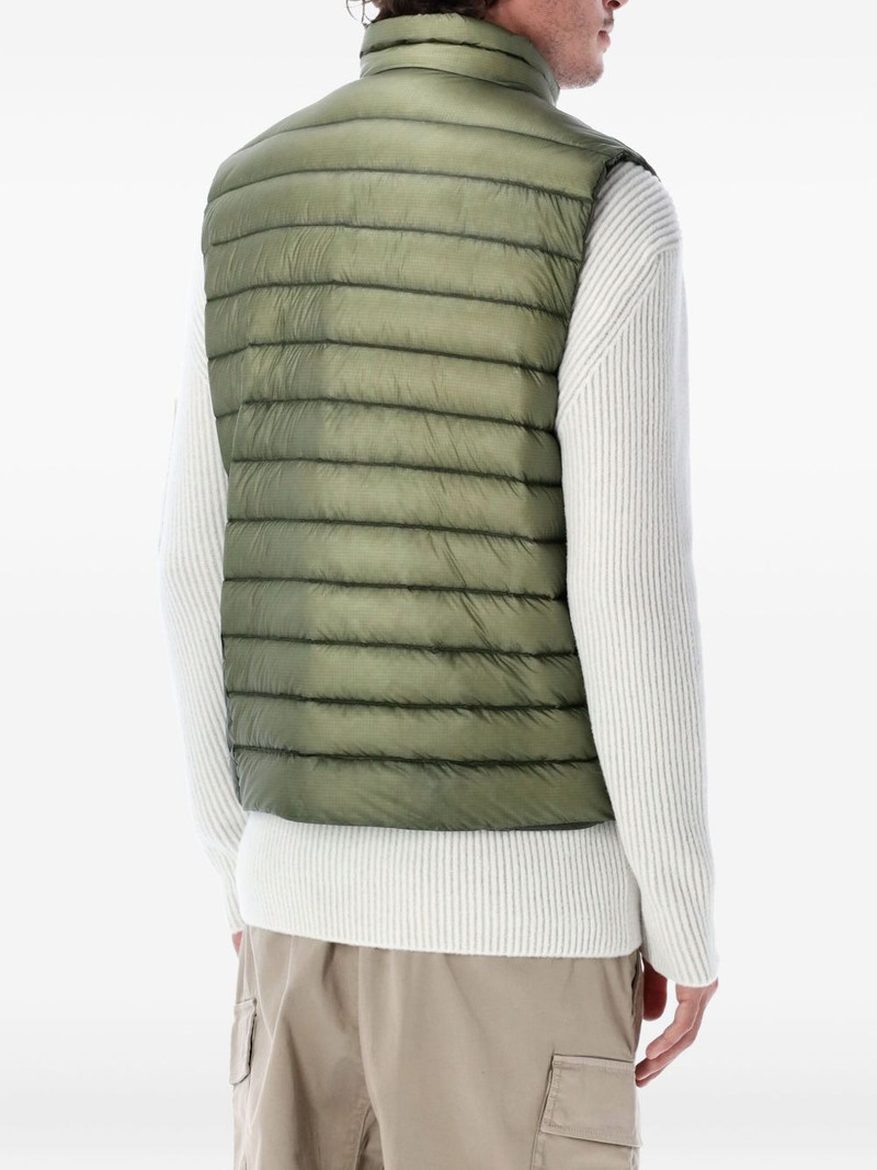 C.P. Company D.D. Shell zip quilted gilet outlook