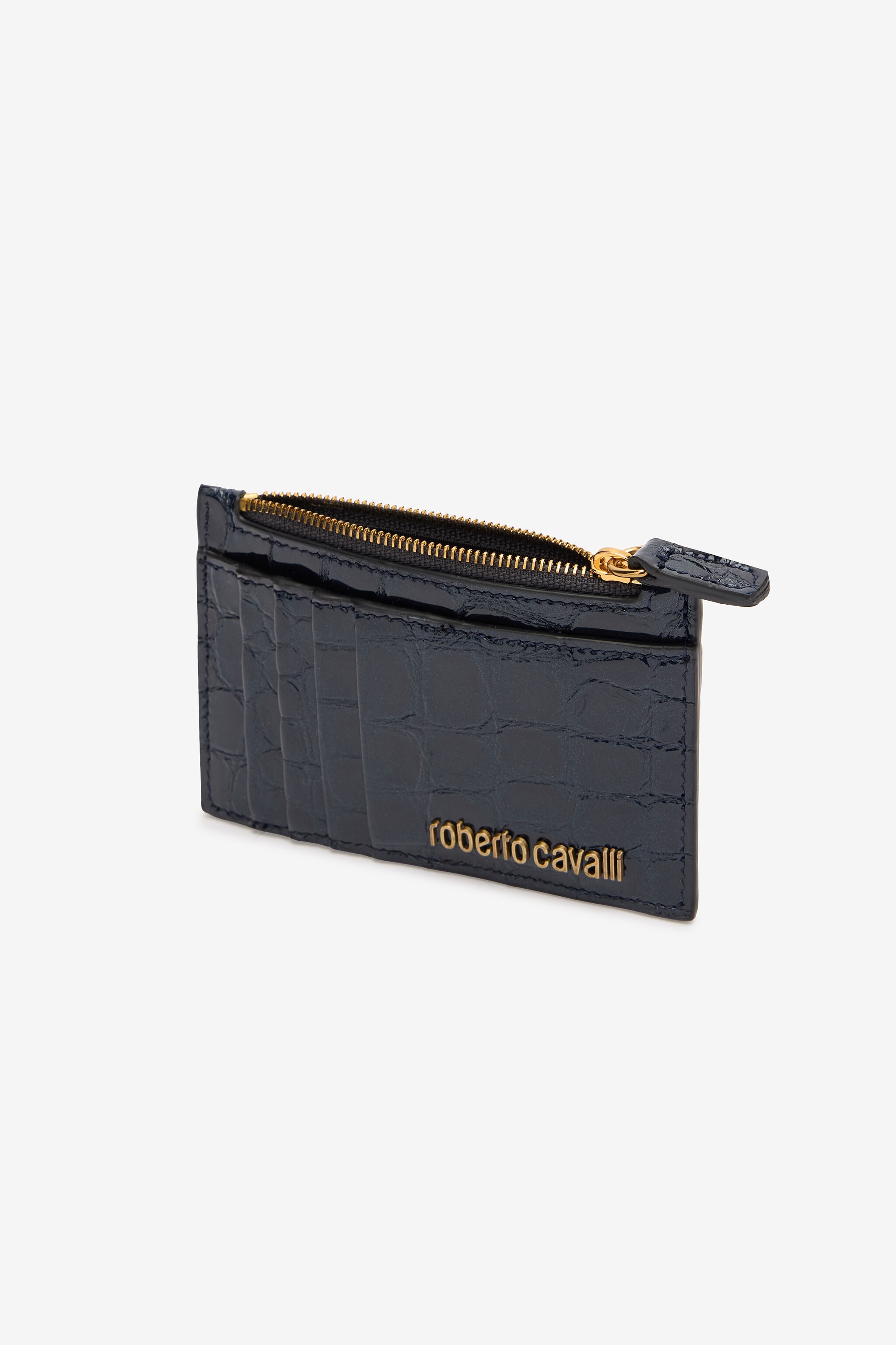 Coin Purse With Crocodile Print - 4
