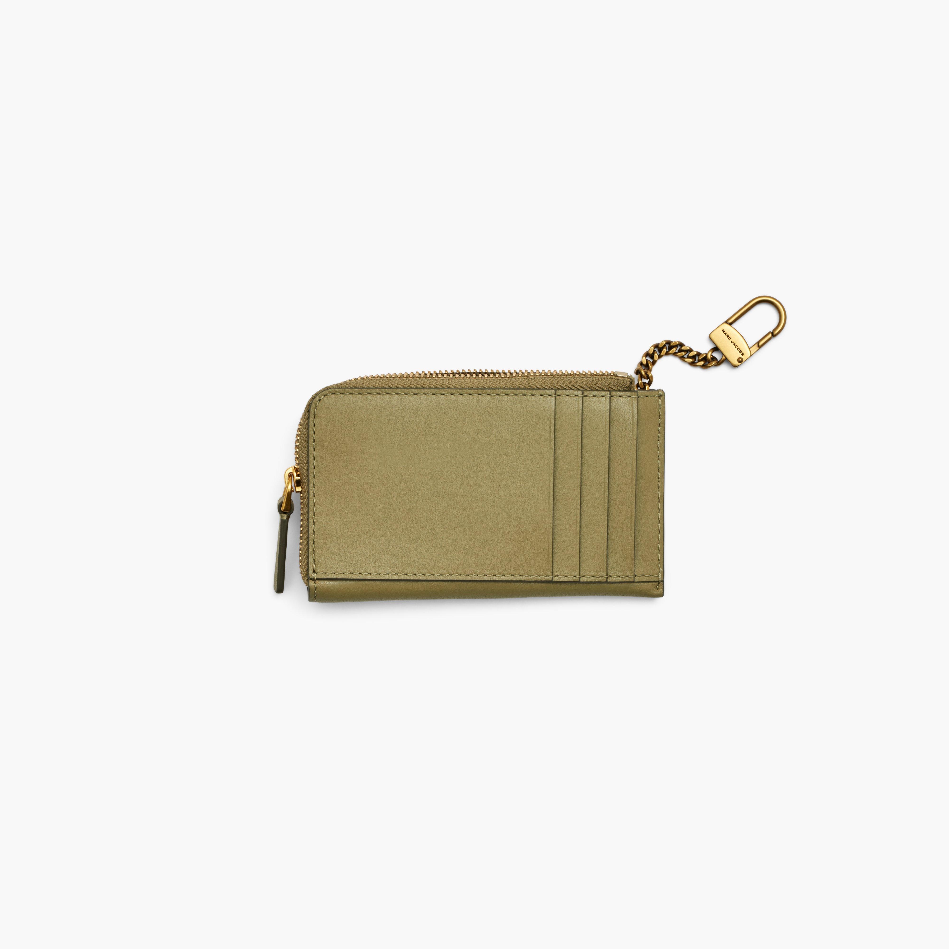 THE LEATHER J MARC TOP ZIP MULTI WALLET - 3