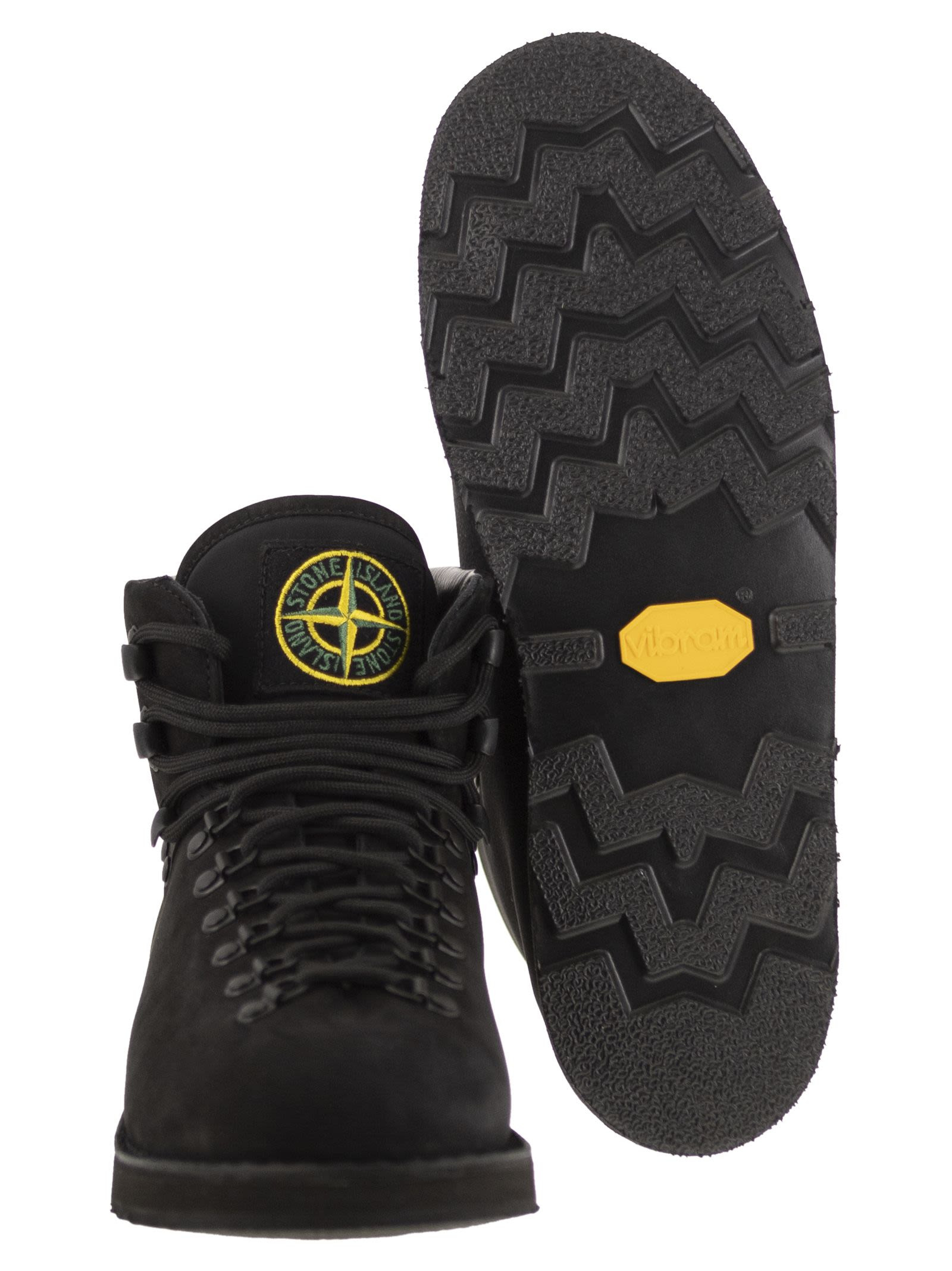 Stone Island Men Boot With Rubber Sole And Cushioning - 5