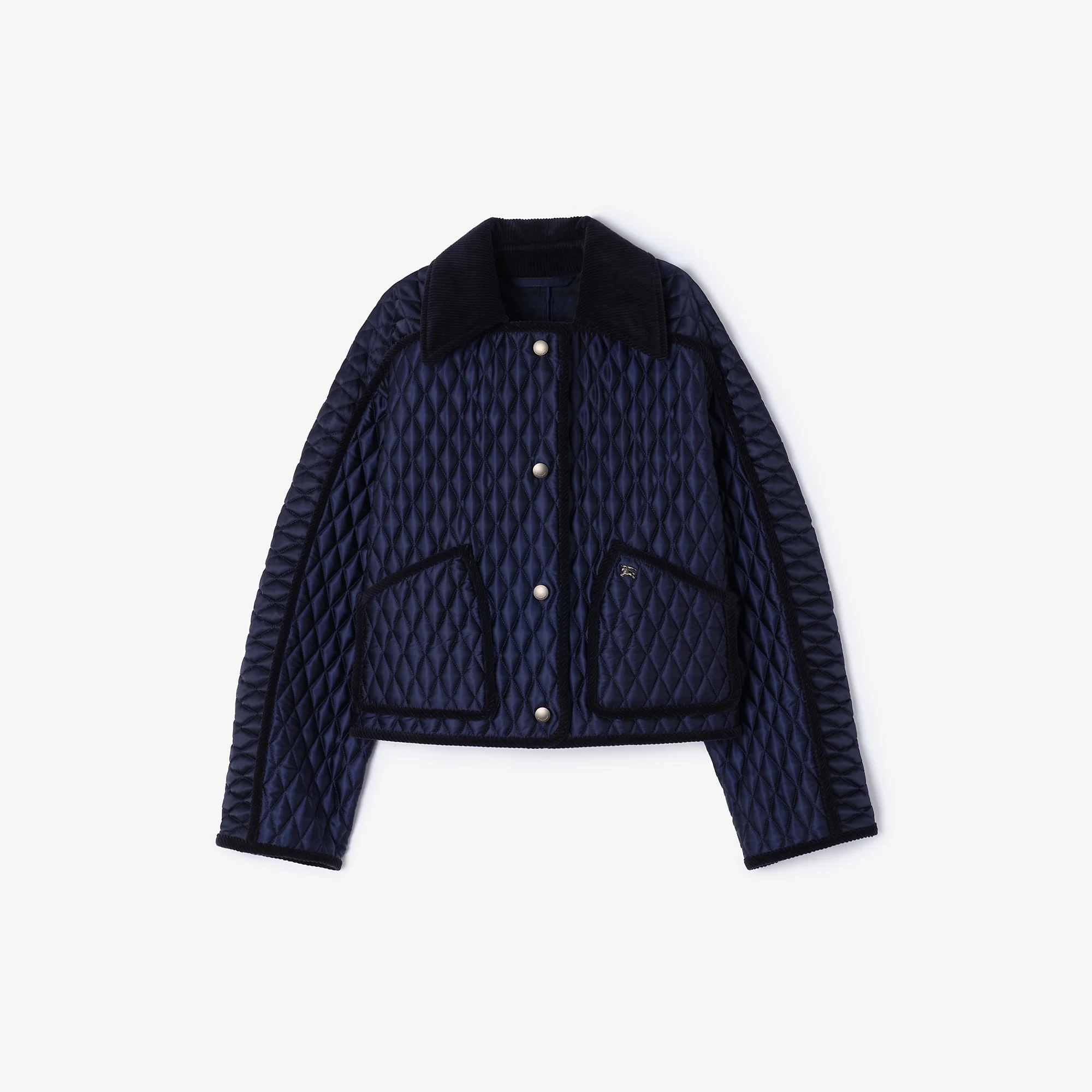 Cropped Quilted Nylon Floriston Jacket - 1