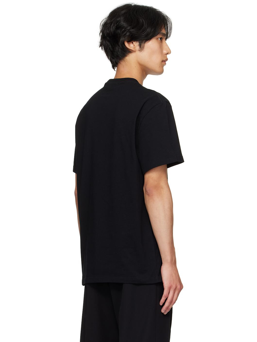 Black 'McQueen' T-shirt - 3