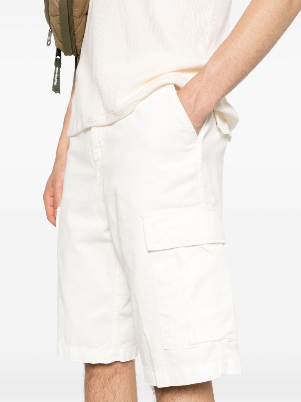 organic cotton cargo shorts - 5