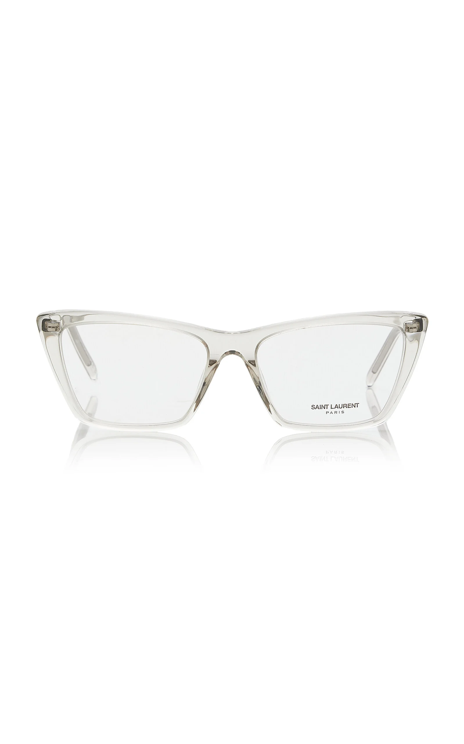 Mica Thin Cat-Eye Acetate Glasses clear - 1