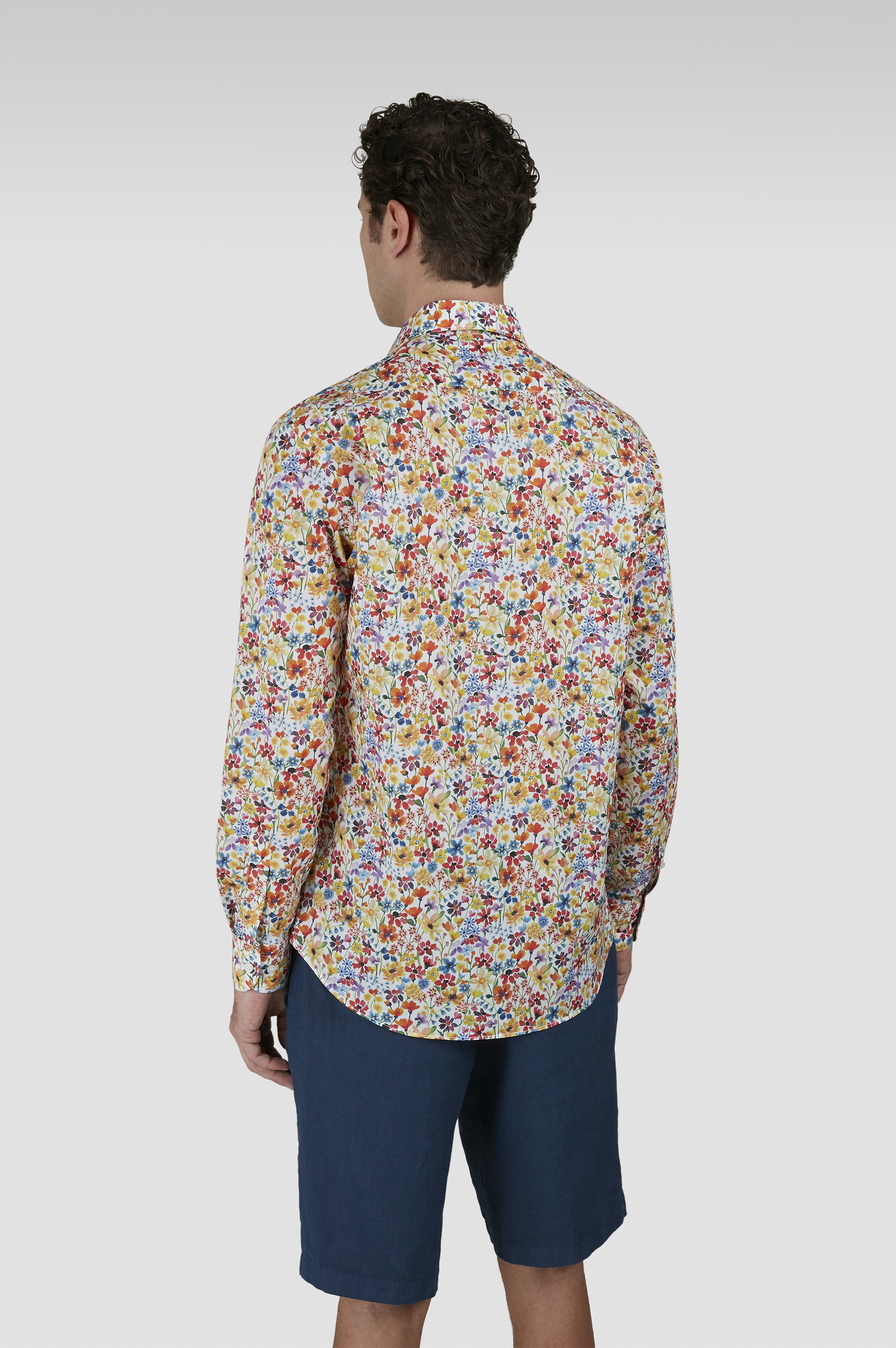 SHIRT WITH ARCHIVE FLORAL PRINT - 3