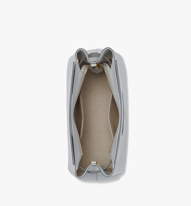 Soft Diamond Tote in Embossed Leather 4