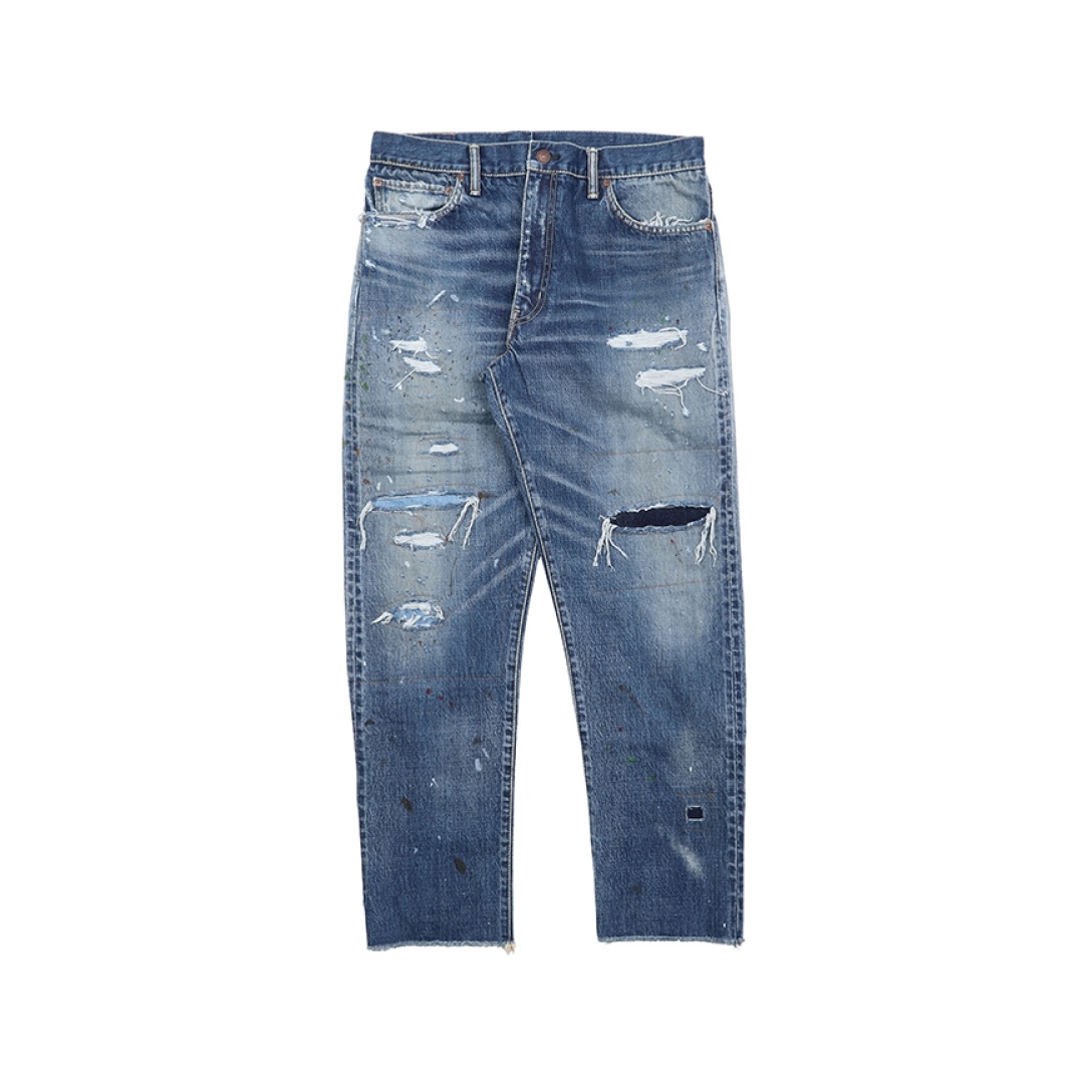 visvim SS JOURNEYMAN PANTS TACKED CRASH | REVERSIBLE