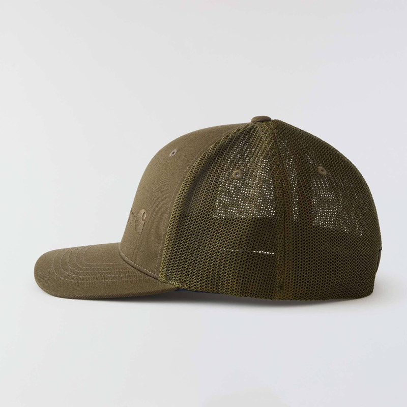 Rugged Flex® Fitted Canvas Mesh-Back Logo Graphic Cap 4