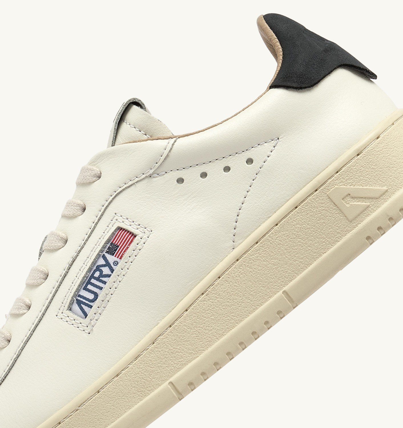 DALLAS LOW SNEAKERS IN WHITE AND SPACE LEATHER - 6