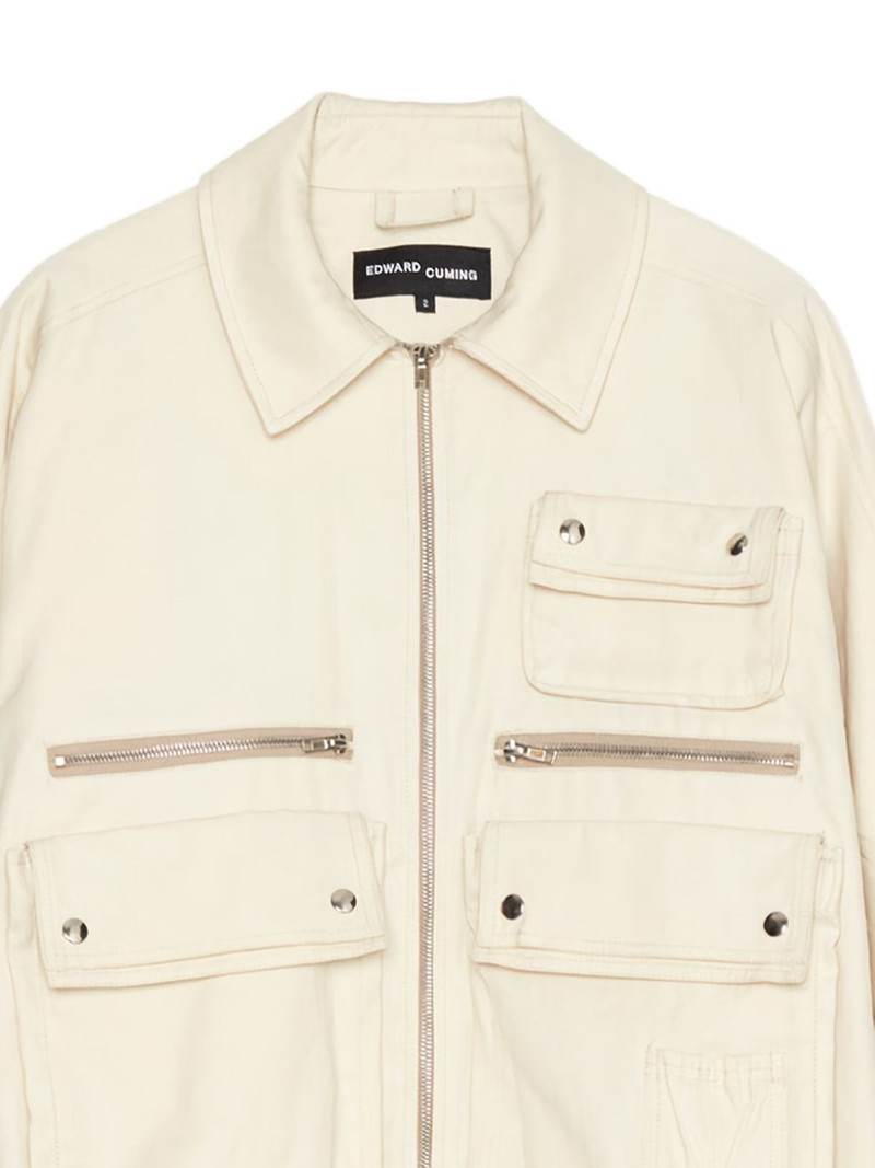 EDWARD CUMING cotton bomber jacket outlook