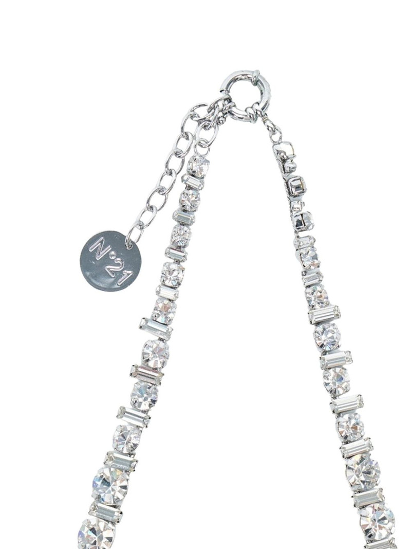 N°21 Collana crystal-embellished necklace outlook