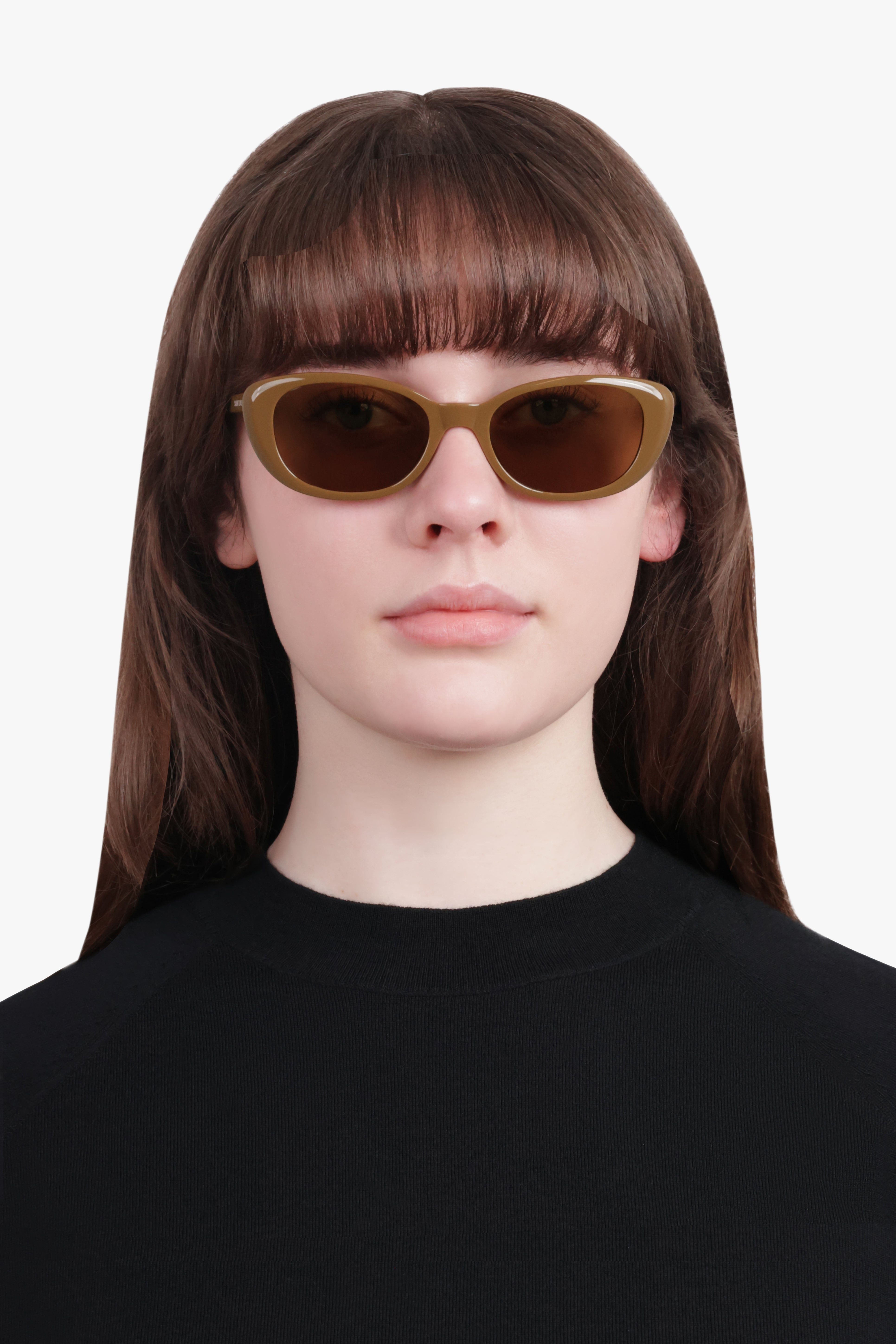 SL 822 ROUNDED CAT EYE | LICORICE BROWN - 4