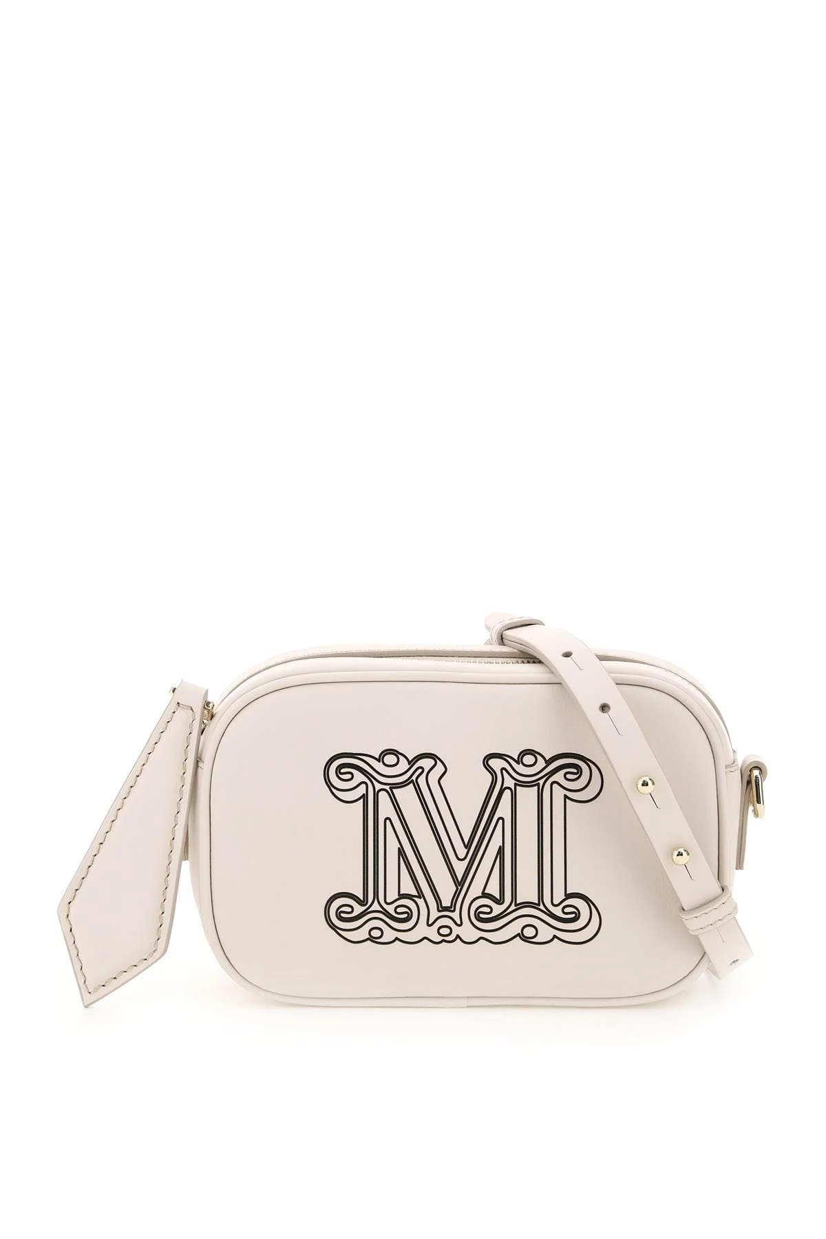 M MONOGRAM LEATHER CROSSBODY BAG - 1