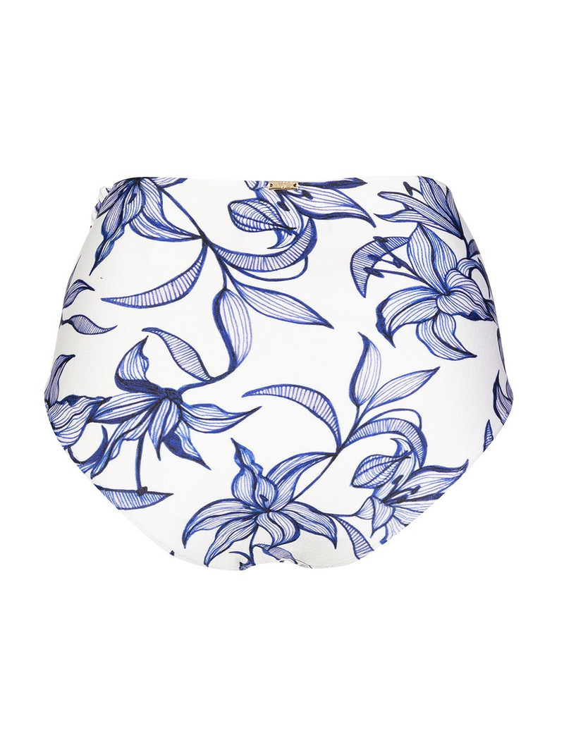 PatBO stargazer-print high-waisted bottoms outlook