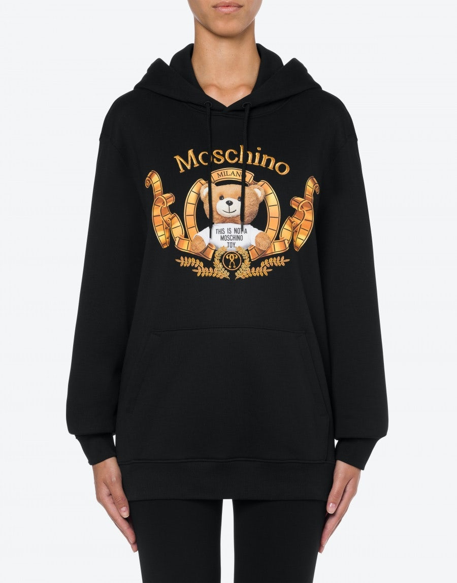 MOSCHINO TEDDY BEAR COTTON SWEATSHIRT - 2
