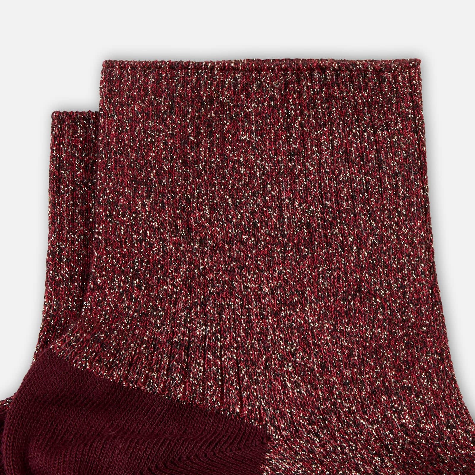 Socks Burgundy - 2