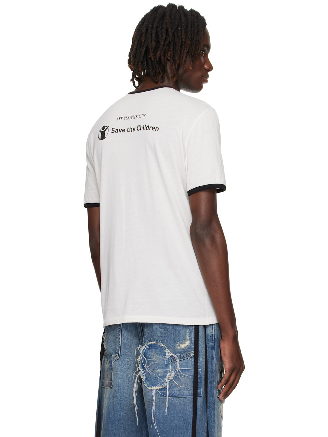 Black & White Save the Children Edition Aimar Standard T-Shirt - 3