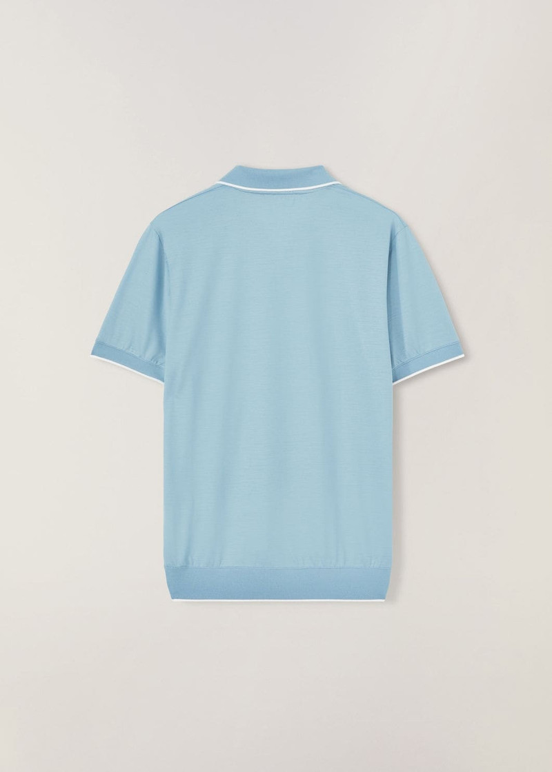 Buttonless Polo Shirt 6