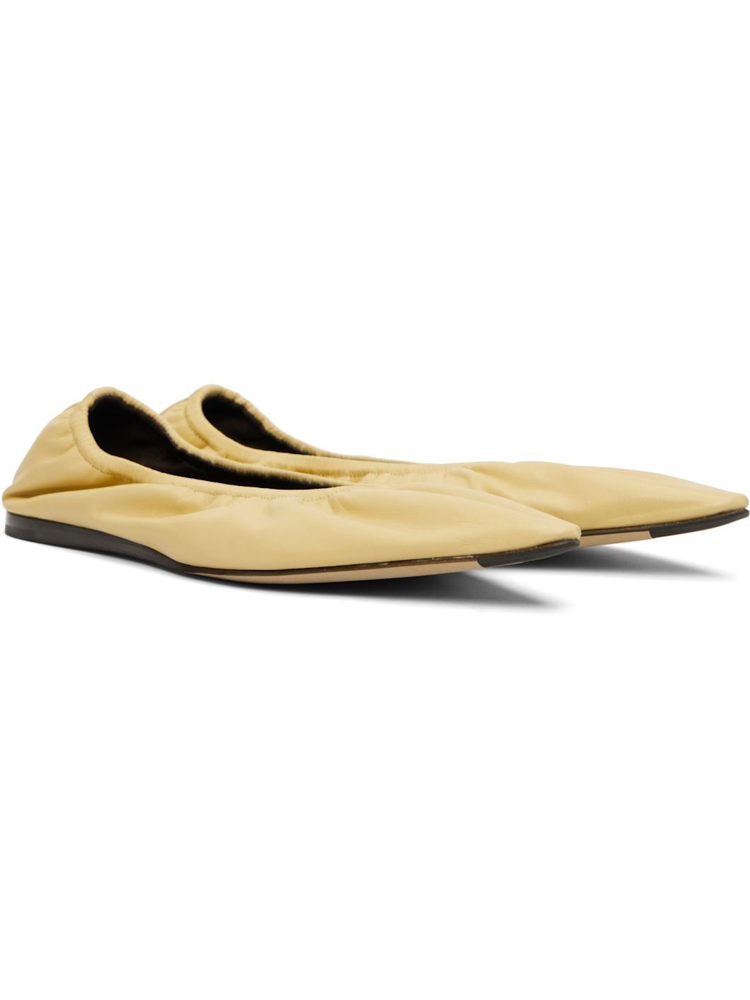 Yellow Liisa Ballerina Flats - 4