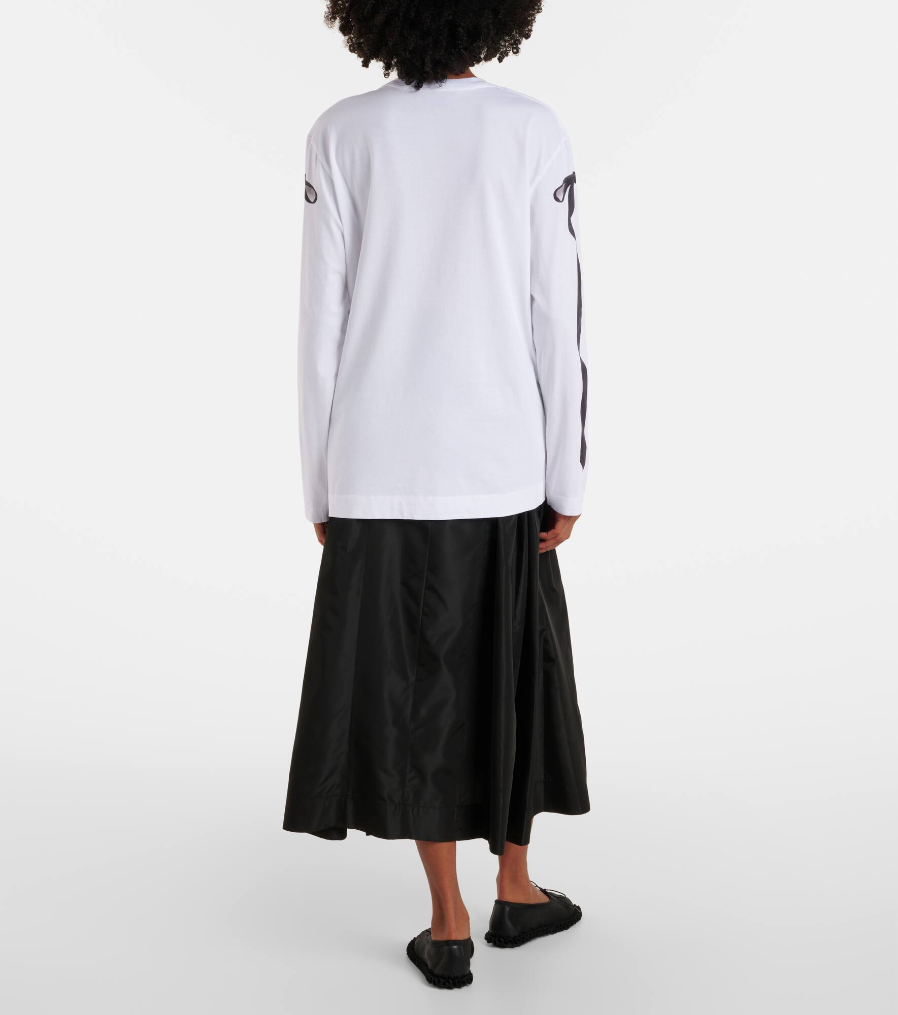 Printed cotton jersey T-shirt - 3