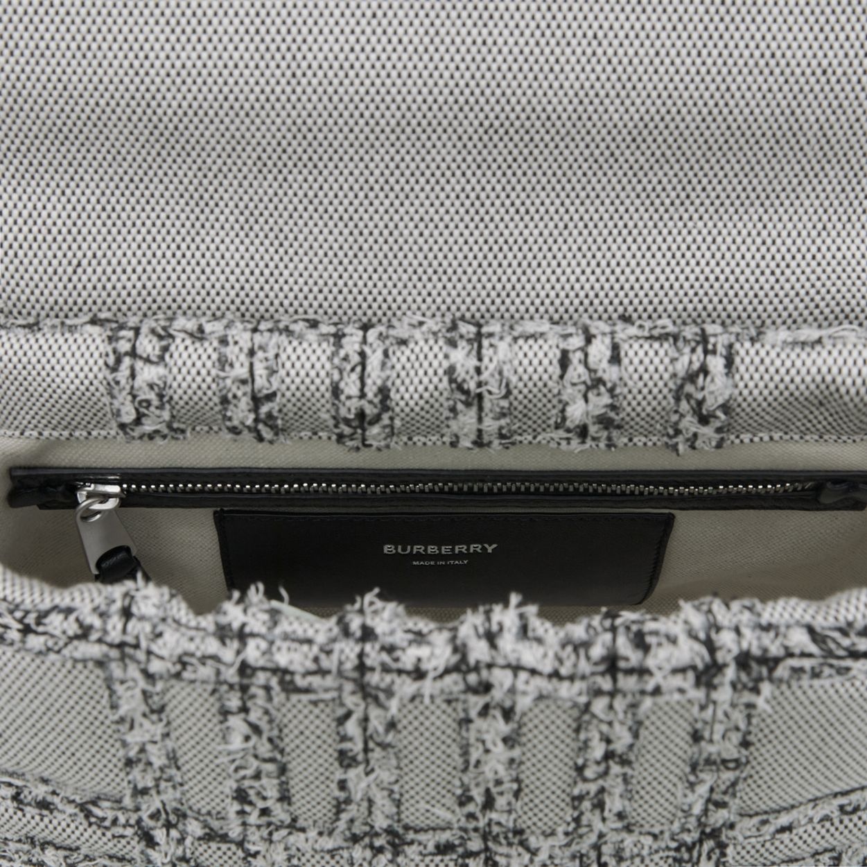 Small Needle Punch Check Canvas Lola Satchel - 10
