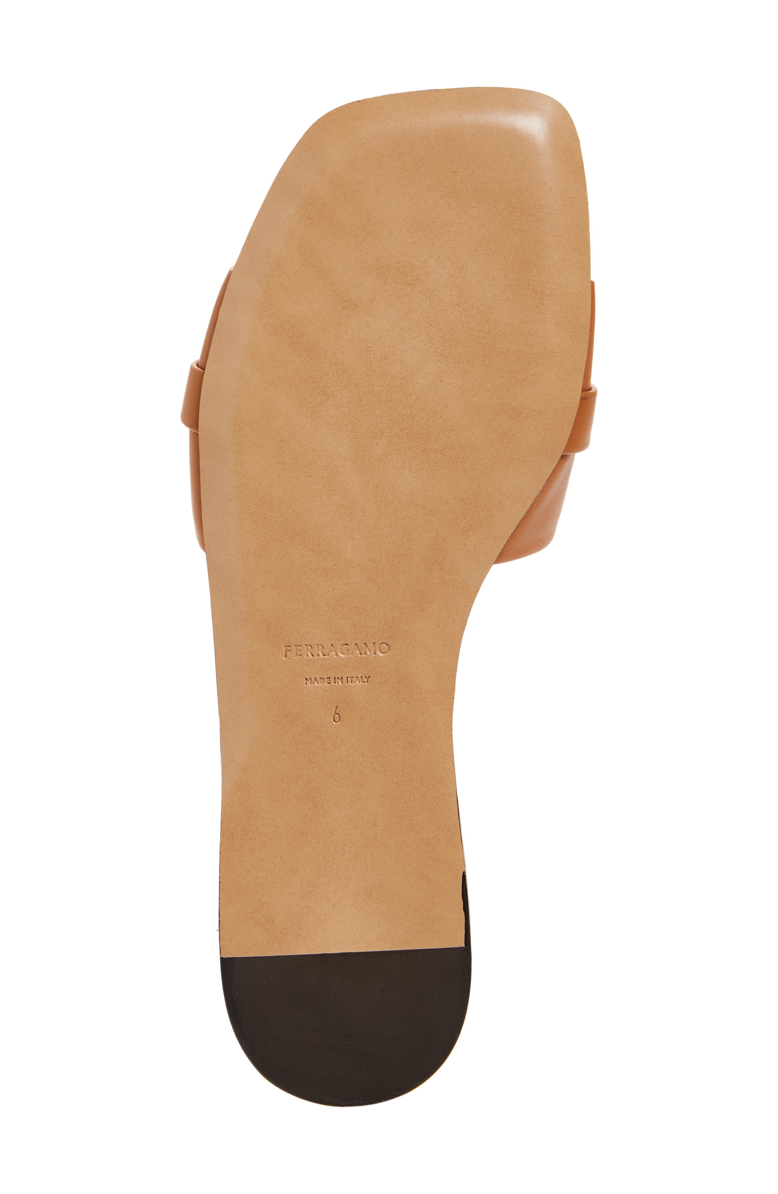 FERRAGAMO Leah Slide Sandal in Cuoio at Nordstrom - 6