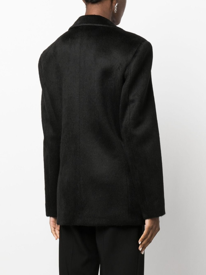 single-breasted peak-lapels blazer 4