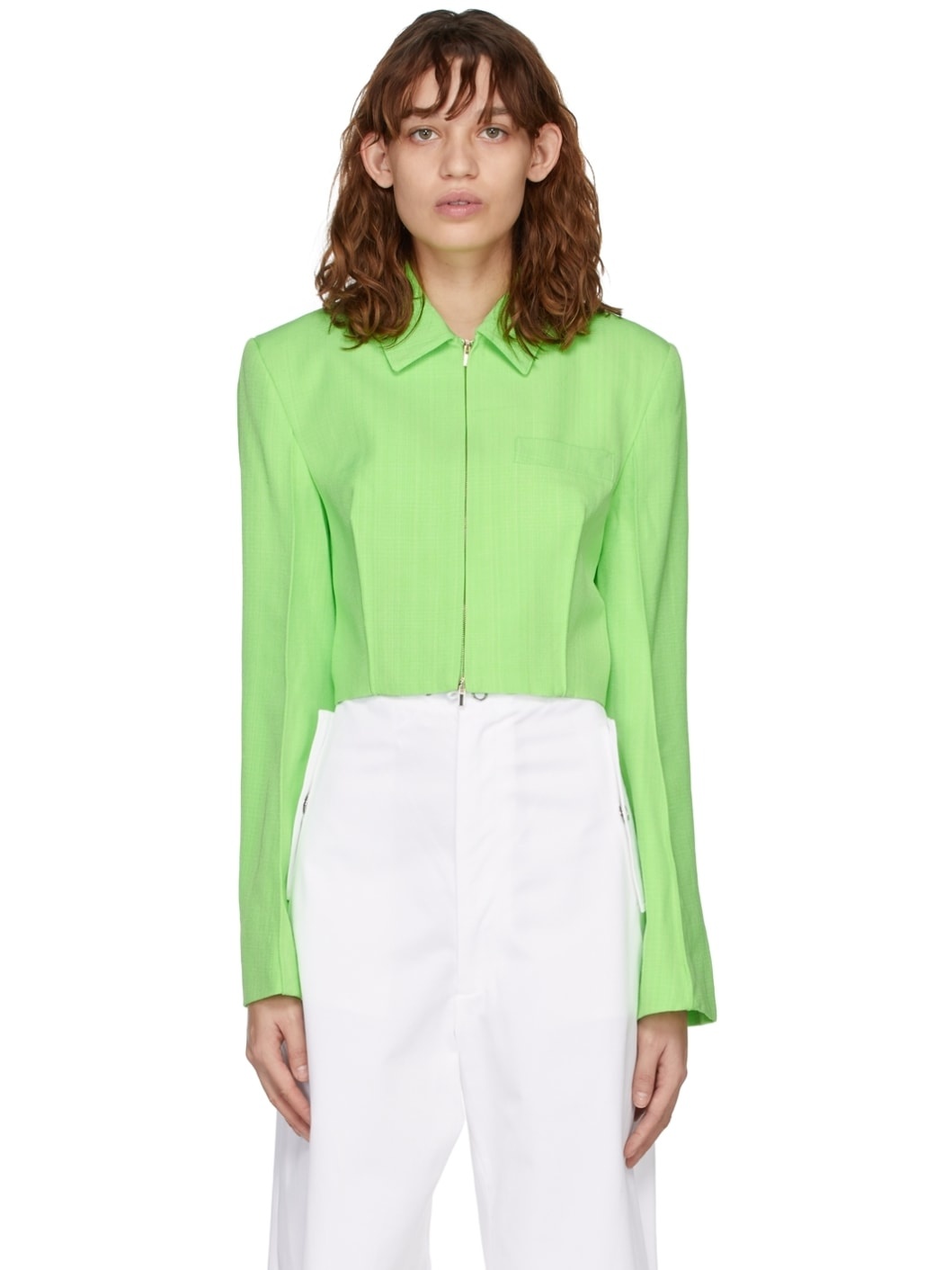 Green Le Splash 'La Veste Limao' Jacket - 1