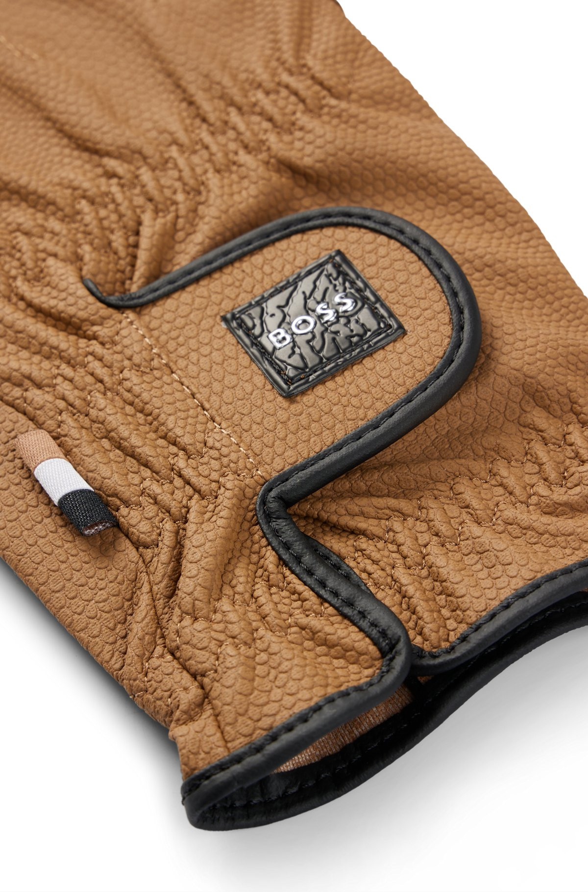 EQUESTRIAN RIDING GLOVES IN FAUX LEATHER - 2
