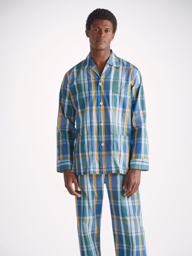 Men's Classic Fit Pyjamas Barker 35 Cotton Multi - 5