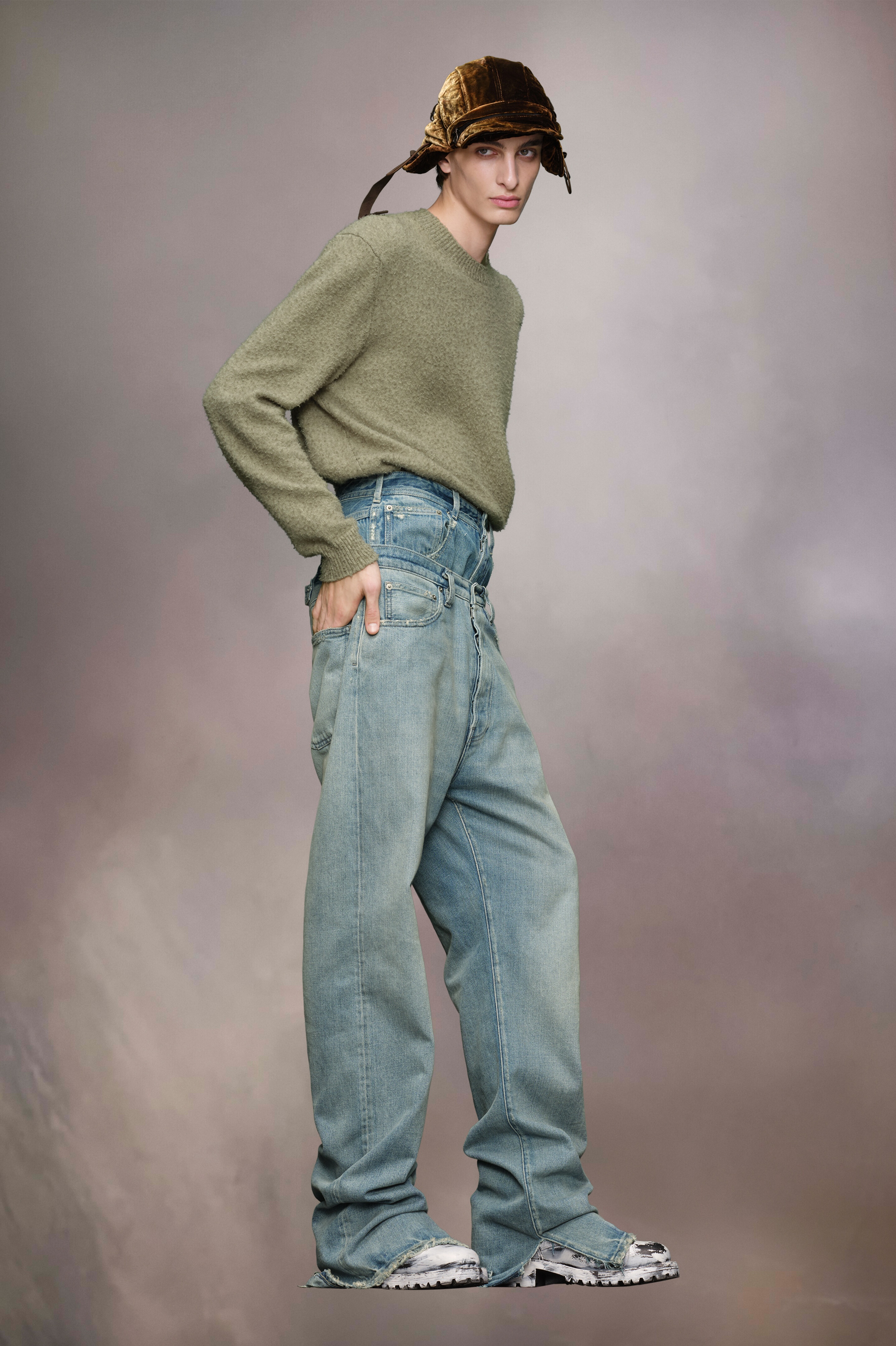Pilling knitwear sweater - 4