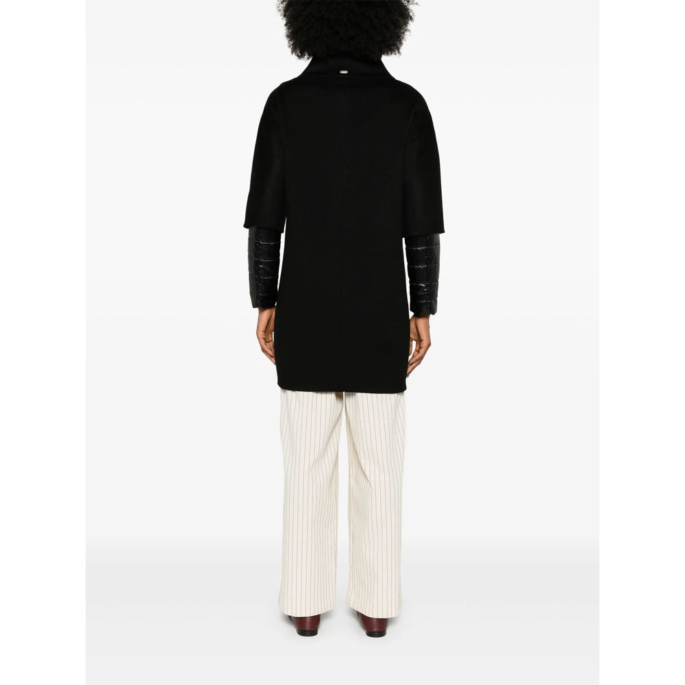 Herno Black Coats - Single Breasted Coats Women - 3