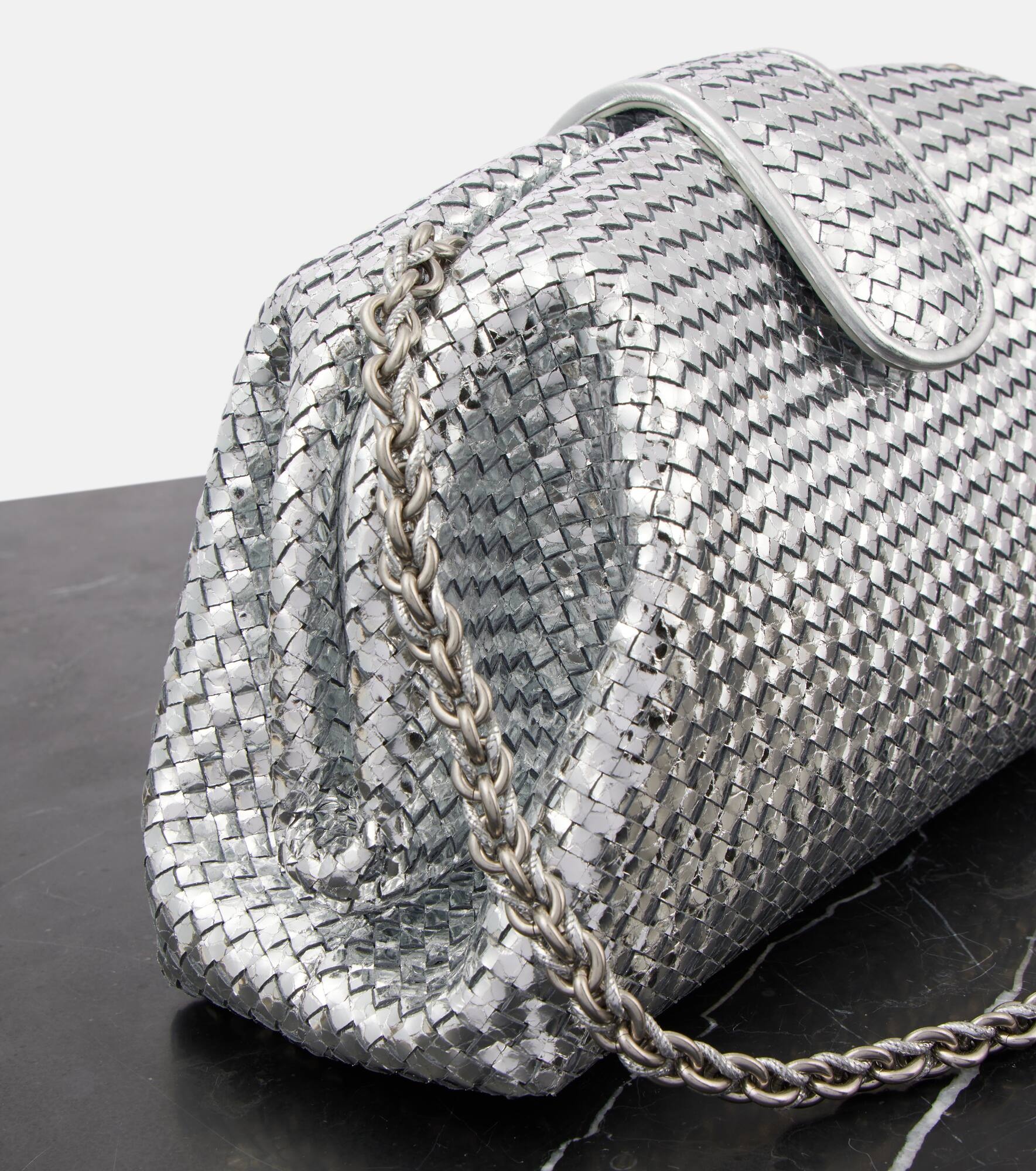 Lauren 1980 Medium leather clutch - 6