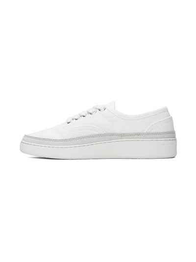 A.P.C. White Plain Simple Sneakers outlook
