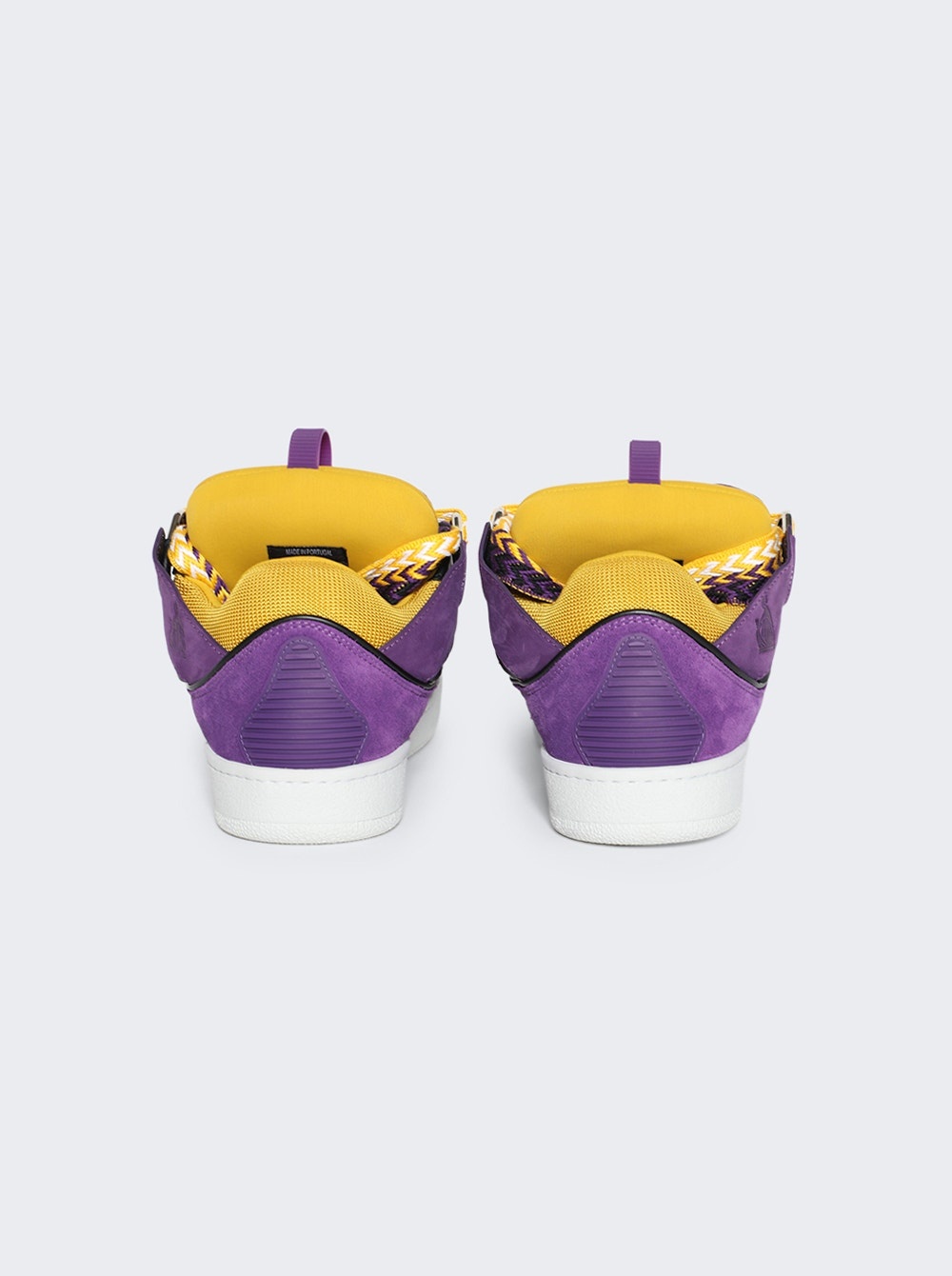 Curb Sneakers Purple And Yellow - 2